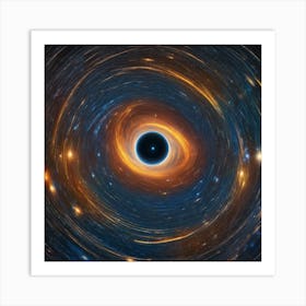 Black Hole 6 Art Print