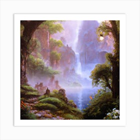 Twilight Forest Art Print