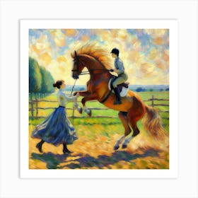 Equestrian Art Print