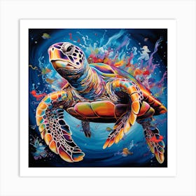 Sea Turtle 1 Art Print