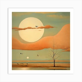 'Sunset' 1 Art Print