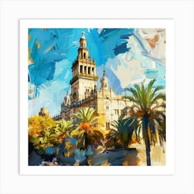 Seville Cathedral 2 Art Print