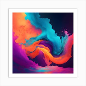 Abstract Painting 4 Art Print