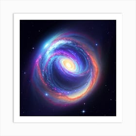 Spiral Galaxy 2 Art Print