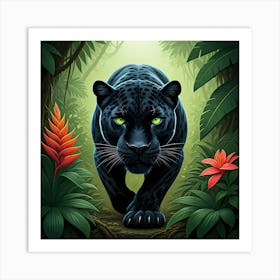 Prowling Panther Art Print