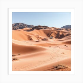 Desert Stock Videos & Royalty-Free Footage Art Print