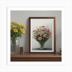 Flowers In A Vase Art Print