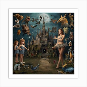 Fairytale Castle Art Print