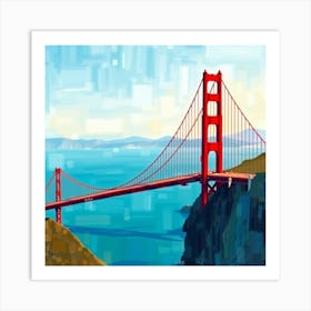 Golden Gate Bridge 1 Art Print