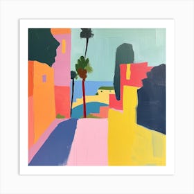 Abstract Park Collection Echo Park Los Angeles 2 Art Print