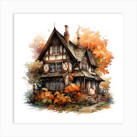 Tudor House 1 Art Print