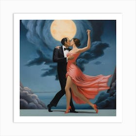 Moonlight Dance Art Print