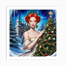 Christmas Tree 3 Art Print