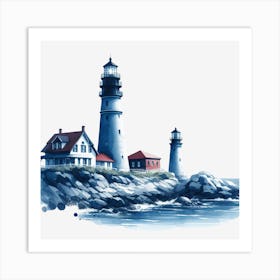 Lighthouse 1 Art Print