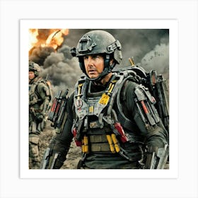 Edge Of Tomorrow 1 Art Print