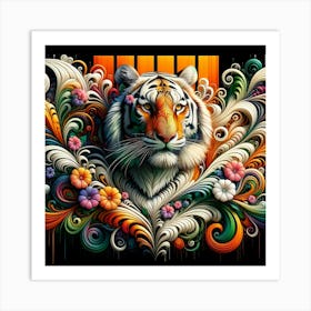 Tiger Art Art Print