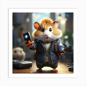 Hamster 25 Art Print