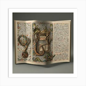 Book Of The Dead Art Print