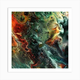 Abstract Painting 282 Art Print