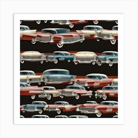 Cadillacs 1 Art Print