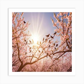 Cherry Blossoms 12 Art Print