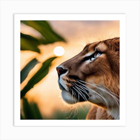 Cougar Art Print