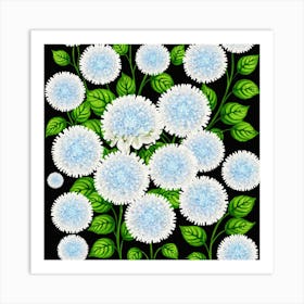 Chrysanthemums 31 Art Print