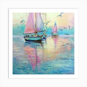 Seashore Serenade Art Print