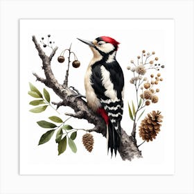 Woodpecker 2 Art Print