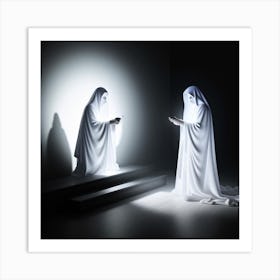 Two Apparitions Art Print