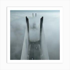 Vasco Da Gama Bridge, Lisbon, Portugal Art Print