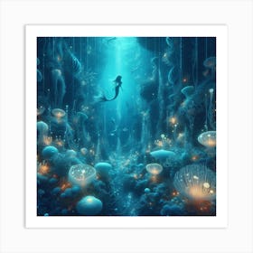 Little Mermaid Art Print