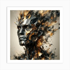 Cyborg 7 Art Print