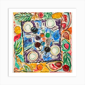 Summer Wine Matisse Style 7 Art Print