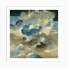 'Clouds' Art Print