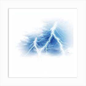 Lightning In The Sky 2 Art Print