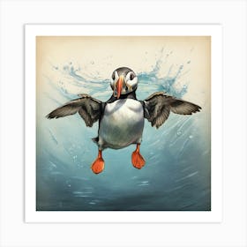 Puffin 3 Art Print