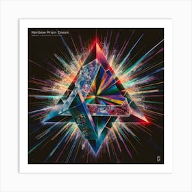 Rainbow prism   Art Print