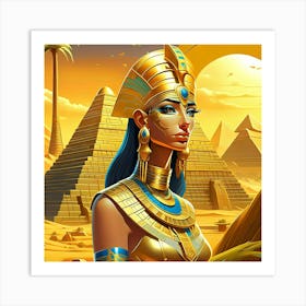 Egyptian Queen 4 Art Print