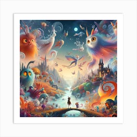 Faeries Art Print