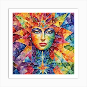 Kaleidoscope 1 Art Print