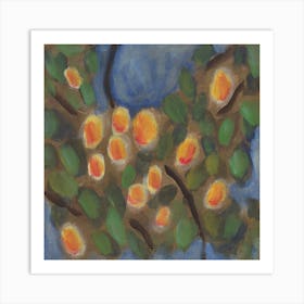 Apricot Day Art Print