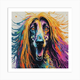 Afghan Hound 1 Art Print