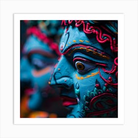 Buddhist Statues Art Print