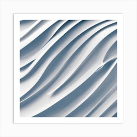 Abstract Wave Background Art Print