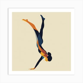 Gymnast 2 Art Print