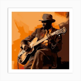 Johnny B Goode 3 Art Print