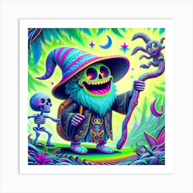 Psychedelic Art Art Print