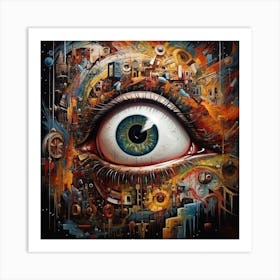 Eye Of The Machine Art Print