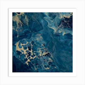 Blue Water 1 Art Print